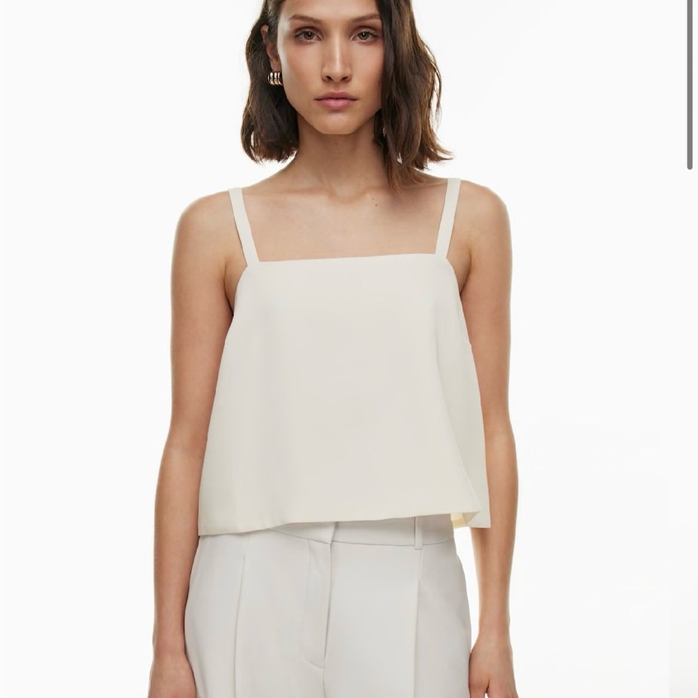 Aritzia Babaton Ambery Elegant Blue Camisole